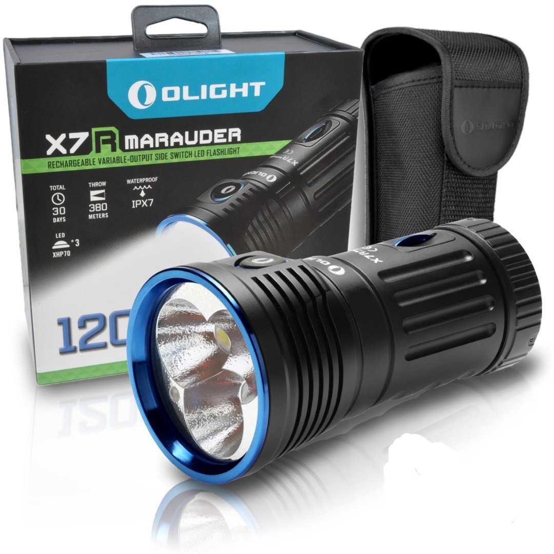 New Olight X7r Marauder Led 12000lm Hunting Camping Shooting