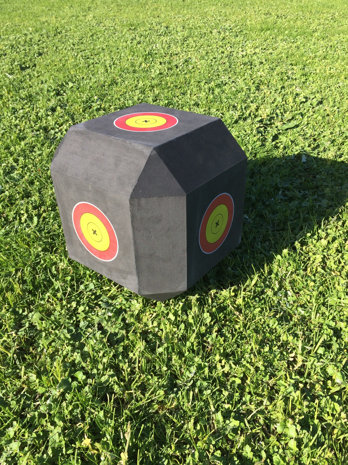Archery Polyhedral Target 3D High Density Self Healing Foam CUBE Target shooting 