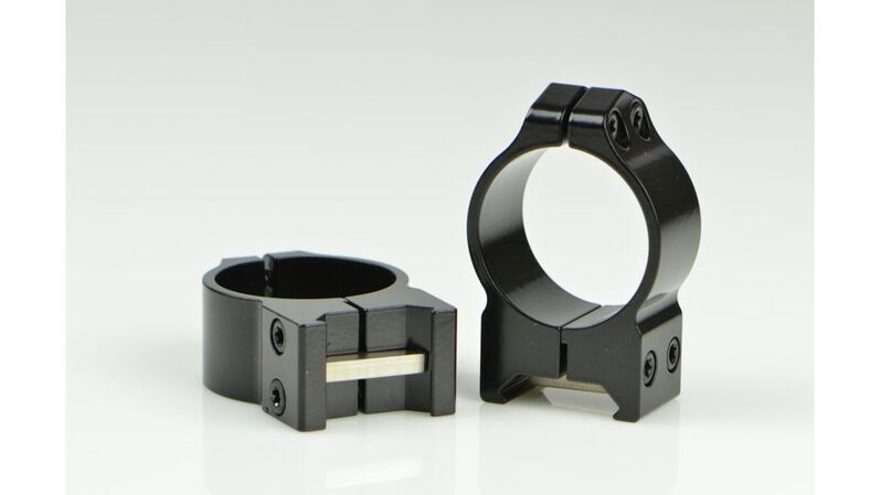 Warne Maxima QD 22 Rimfire Medium Scope Rings – 1" Tube, 11mm/3/8" Dovetail, Matte