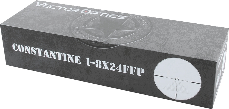 Vector Optics Constantine 1-8x24 Ffp Riflescope - Etched Glass Vof
