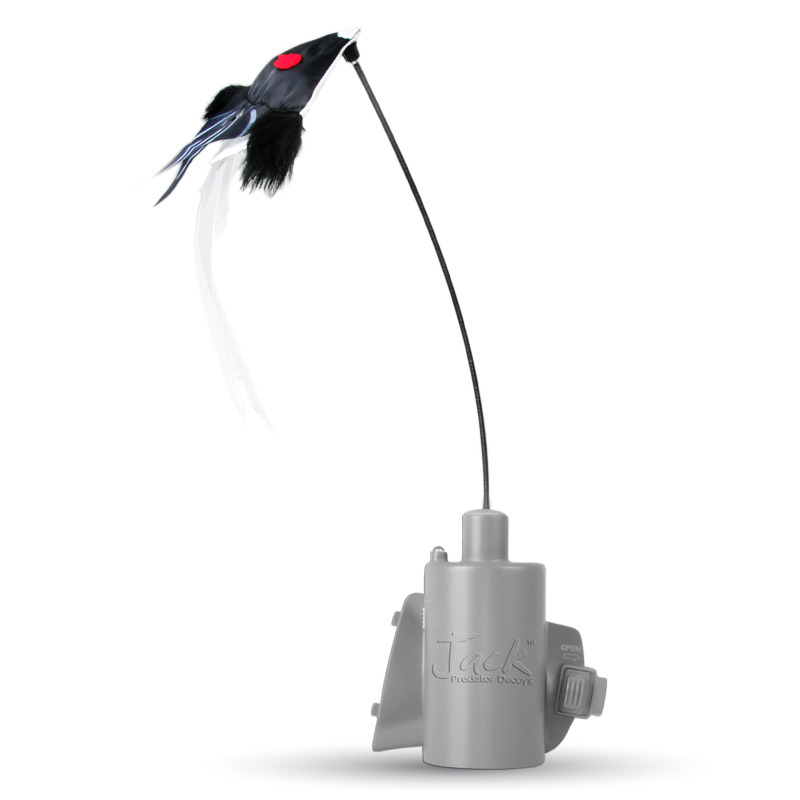 FOXPRO FoxJack 5 Predator Decoy - Remote Control Hunting Decoy, Gray