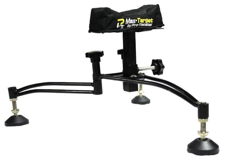 new max-target shooting bench rest with folding leg for