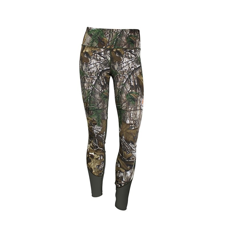 Spika Echo Polyester Hunting Tights Leggings Women Camo Olive sae 221 Club Member Up To 20 Off