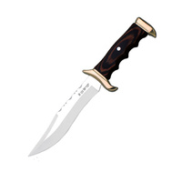 New Nieto Alpine Hunting Knife Stamina Wood Handle 18cm-22cm Blade W/ Sheath