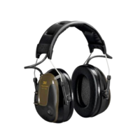 3m 26db Peltor Protac Hunter Headband Headset Earmuff - Green Class 5 #mt13h222a