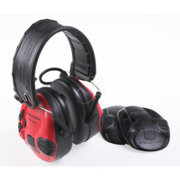 3m Peltor Sporttac Electronic Shooting Earmuffs - 24db, Class 4 #mt16h210f-478-rd