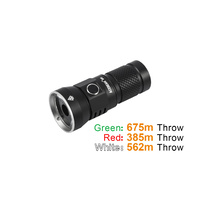 Acebeam Rechargeable Hunting Flashlight - Osram Led 1050 Lumens 675m #e10
