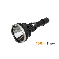 Acebeam Tactical Hunting Rechargeable Long Range Flashlight - 2500 Lumen 1.3km Led Thrower #t28