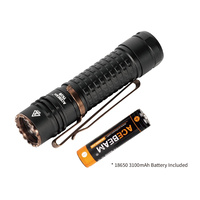 Acebeam Compact Aluminium Edc Torch - 3000 Lumen With 18650 Battery #tk18-al