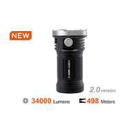 Acebeam 34000 Lumen Lightweight Portable X80gt2 Powerful Flashlight - Waterproof #x80gt2