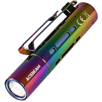 Acebeam 650 Lumen Rechargable Powerful Rider Edc Torch - Rainbow #rider Rx Rainbow