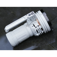 Acebeam X75 Micro-arc Oxidation Powerful Flashlight 67,000 Lumens Rechargeable Led Search Light - White Xhp70.3 Hi Led 6500k 1306m #x75_67000wt