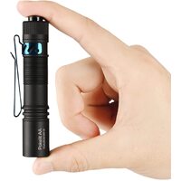 Acebeam Pokelit Aa Usb-c Rechargeable Mini Pocket Edc Flashlight - Black 550 Lumens 86m #pokelitaa_bk