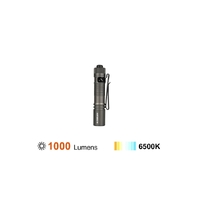 Acebeam Pokelit Aa Gray 1000 Lumens High-output Edc Flashlight - 6500k Cool White Led #Pokelit Aa Gray