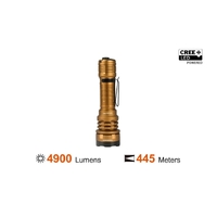 Acebeam Defender P17 Sand Dual Switch Tactical Torch - Cree Xhp70.3 Hi 6500k Max 4900 Lumens Throw 445m #P17 Sand