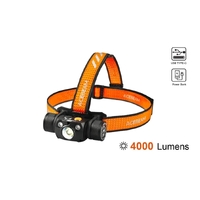 Acebeam 6500k Rechargeable 4000 Lumen Led Headlamp - Cool White And Red And Uv (nichia 276a 365nm) #H30uv