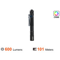 Acebeam Pokelit 2aa Mini High Cri Edc Torchtorch - 600 Lumens #Pokelit 2aa Black