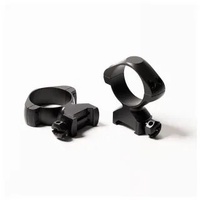 Accura Ac34lwp 34mm Low Profile Steel Scope Rings For Weaver Picatinny Rails