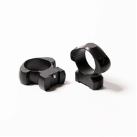 Accura Tikka 30mm Medium Steel Scope Rings With Recoil Lug