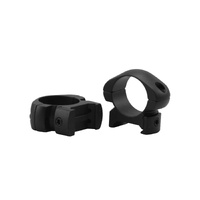 Accura Acal1lwp 1 Inch Low Profile Scope Rings For Weaver Picatinny Rails