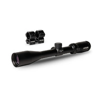 Accura Rapid Extreme 4-12x40 Illuminated Bdc Rifle Scope With Weaver Rings