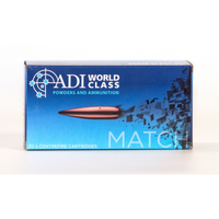 Adi .308 Winchester Rifle Ammunition 135gr Sierra Hollow Point 20 Rounds