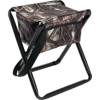 Allen Folding Stool With Carrying Strap & Storage Pouch Camouflage