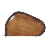 Allen Al868 Heritage Suede Handgun Case Brown 8 Inch