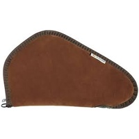 Allen Al8613 Heritage Suede Leather Handgun Case For 13 Inch Pistols Brown