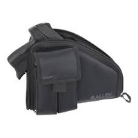 Allen Al787 Compact Pistol Case With Mag Pouch 8 Inch Black