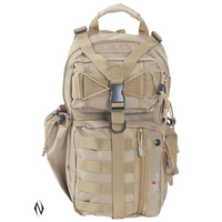 Allen Tac Six Al10855 Tactical Sling Pack 1200 Tan Quick Access