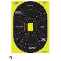 Allen Al15220 Ez Aim Splash Reactive Handgun Trainer Targets 12x18 8pk