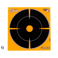 Allen Al15255 Ez Aim Splash Adhesive Reactive 6 Inch Bullseye Target 12pk