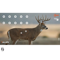 Allen Al15268 Shooting Target Splash Reactive Whitetail 13x24 3-Pack Non-Adhesive