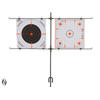 Allen Al15295 Double Paper Target Stand Adjustable Height Steel Construction