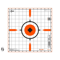 Allen Al15576 Rigid Sight In Paper Target 12 Inch 10 Pack Shooting Range
