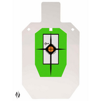 Allen Ez Aim Al15586 Hardrock Ar500 Target Ipsc Silhouette 3/8 Inch 20x12