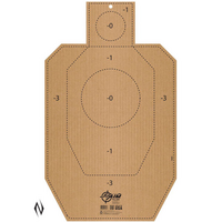 Allen Al15684 Corrugated Shooting Target Ipsc Idpa Silhouette 18x30