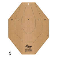 Allen Al15685 Ez Aim Corrugated Target Ipsc Uspsa Silhouette 14x22 Inch