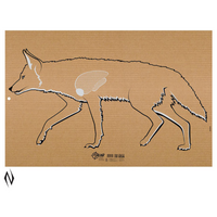 Allen Al15731 Ez Aim Corrugated Target Coyote Silhouette 35x23 Inch Heavy-Duty 1pk