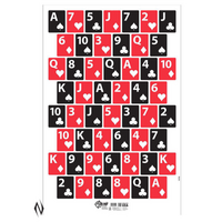 Allen Al15733 Ez Aim Corrugated Target Deck Of Cards Shooting Practice
