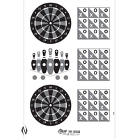 Allen Al15736 Ez Aim Corrugated Target Handgun Games Shooting Practice