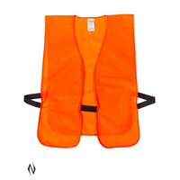 Allen Al15753 Blaze Orange Hunting Vest Big Man 60 Inch Quiet Fabric