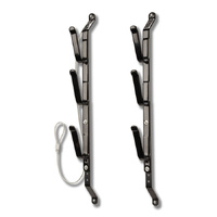 Allen Al18520 Steel 3-Gun Locking Truck Window Wall Storage Rack Adjustable