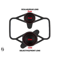 Allen Al20175 Bikini Scope Cover Medium 13 Inch 40mm Objective Lens Protection