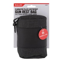 Allen Al21924 Eliminator Attachable Shooting Rest Bag Lightweight Round Filled Tacky Grip