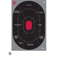 Allen Ruger Al27998 Handgun Trainer Targets Splash Diagnostic 12x18 5-Pack