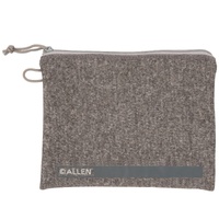 Allen Al3629 Pistol Pouch Oversized Grey 11 Inch Fleece Lined