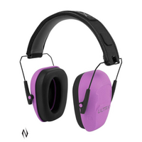 Allen Al4105 Ultrx Shield Passive Earmuff Plum 23db Nrr Ultra-Slim Foldable