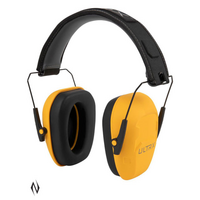 Allen Ultrx Al4107 Passive Earmuff 23db Nrr Ultra Slim Fit Yellow